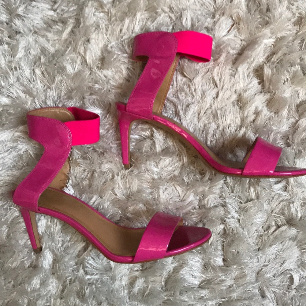 Pink Kitten Heel Pumps